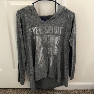 Grey Thin Hoodie